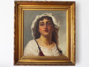 Portrait Painting of a Girl